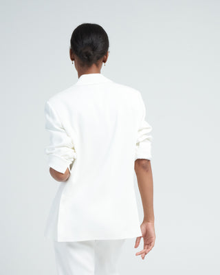 stretch crepe cady boxy jacket