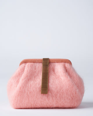 susan mohair clutch - blush
