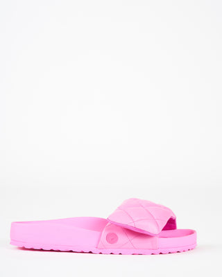 sylt padded leather sandal - azalea pink