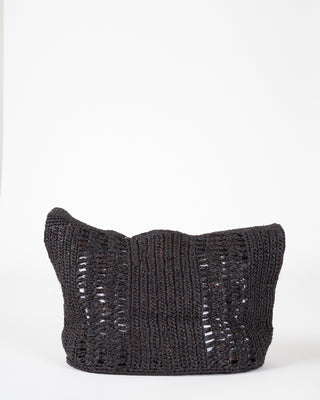 tampico pm woven tote - marron