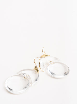 crystal mini arp earring crystal