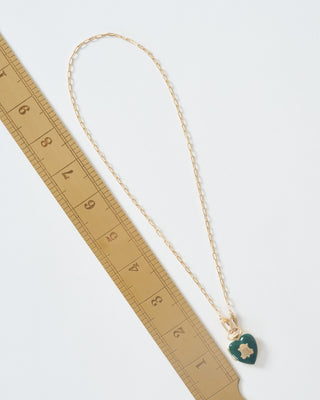 the you vault w/ 14k paperclip chain