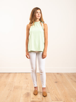 chalky halter top - mint