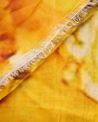 tiffany floral scarf - yellow/white
