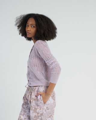 tilde cardigan - lilac