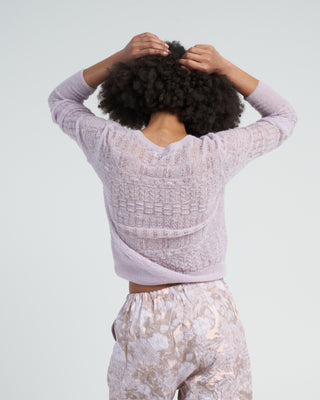 tilde cardigan - lilac