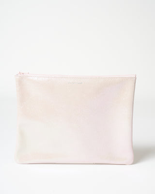 large zip pouch - sparkle rose