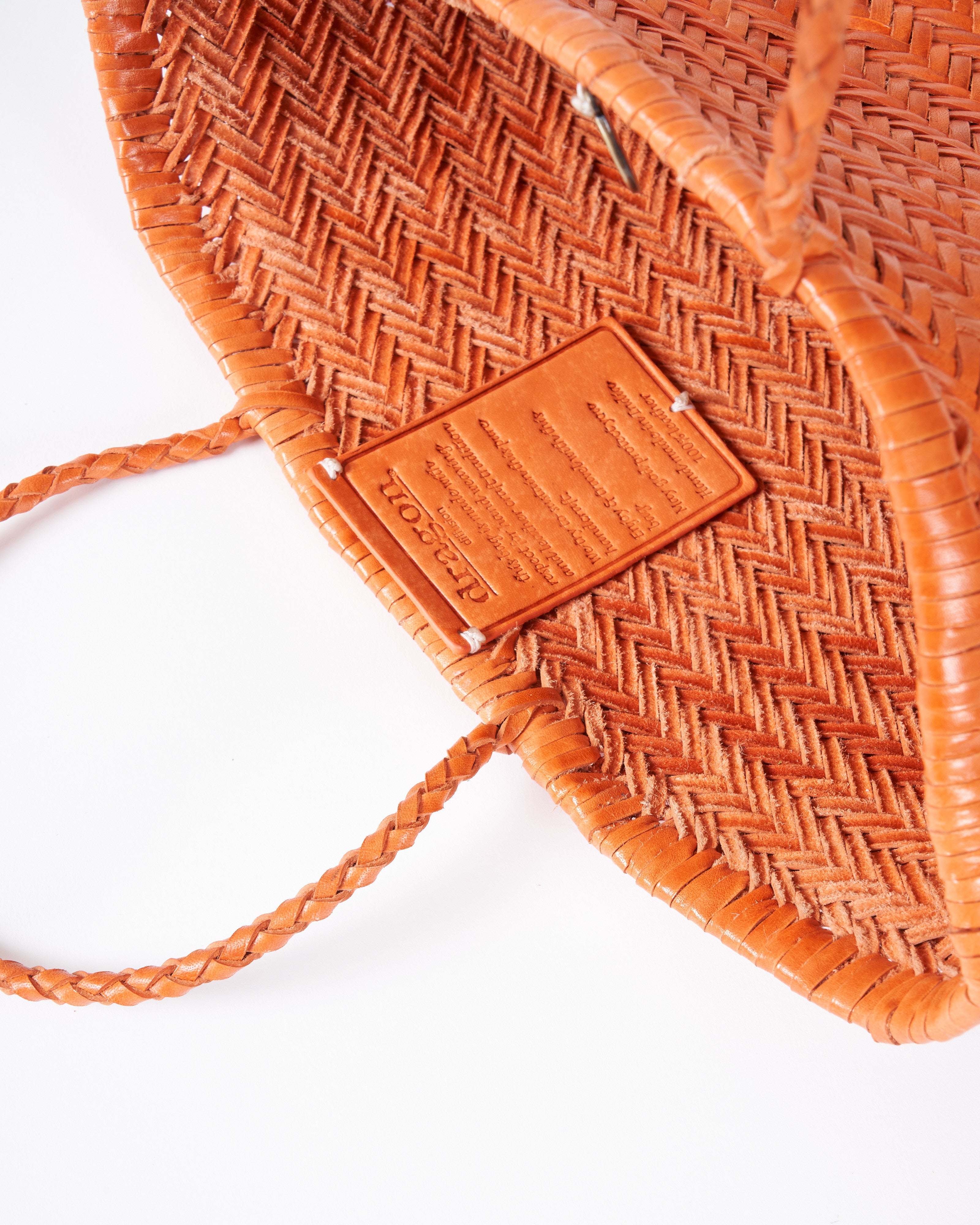 ddpm Dragon Diffusion Triple Jump Mini Orange Leather