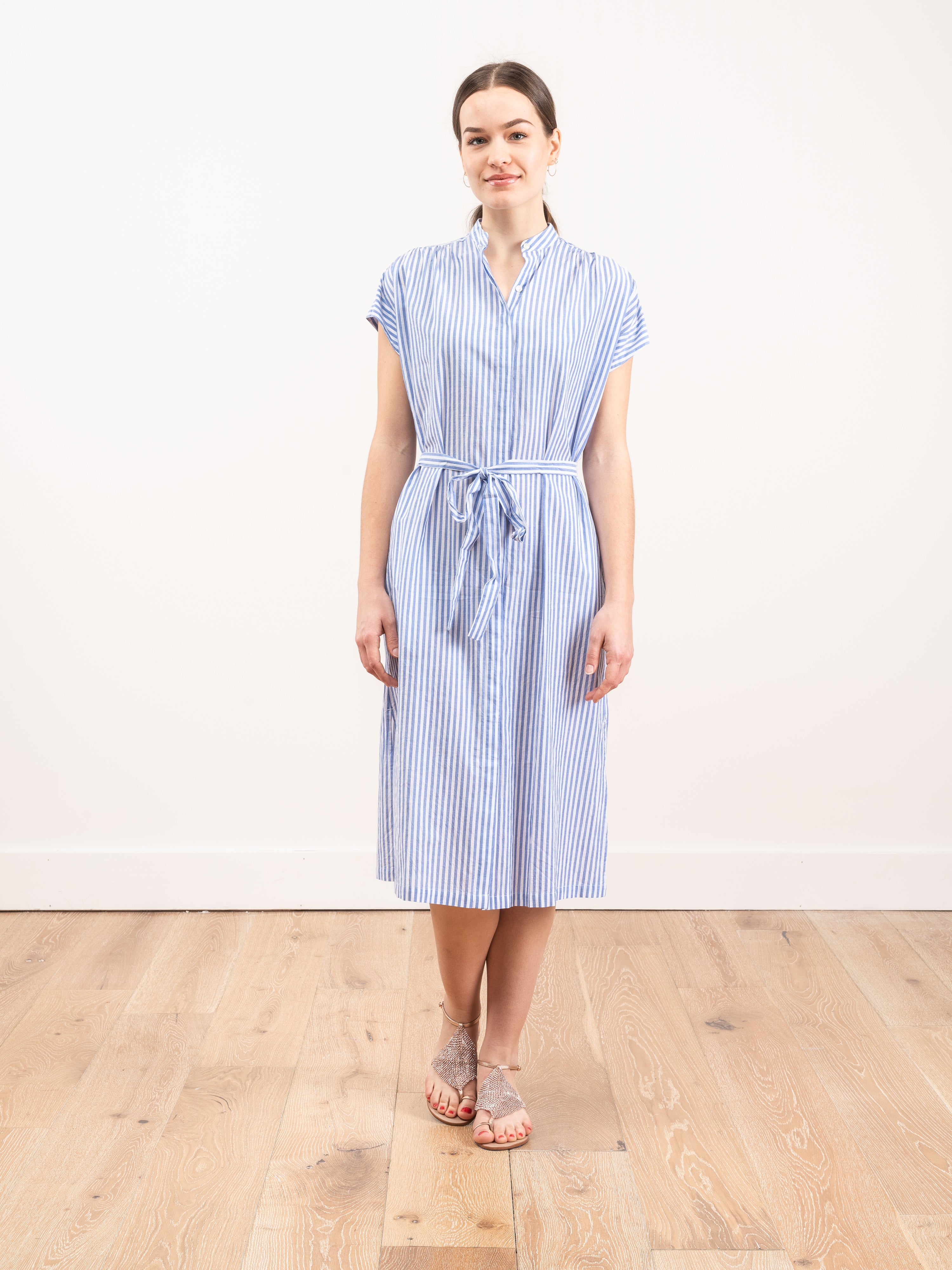 astrid shirt dress Astrid Long Sleeve Traveler's Twill Dress Black / XL