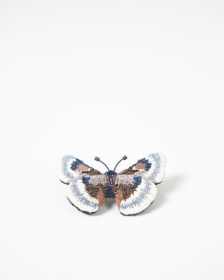 grizzled skipper butterfly brooch pin - skipper