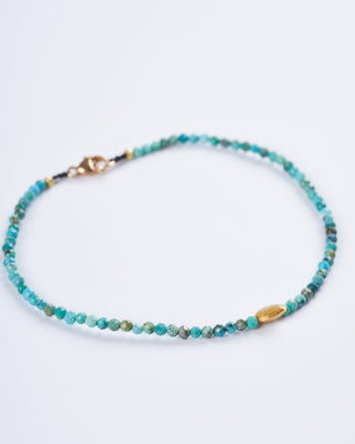 turquoise stone bracelet - turquoise