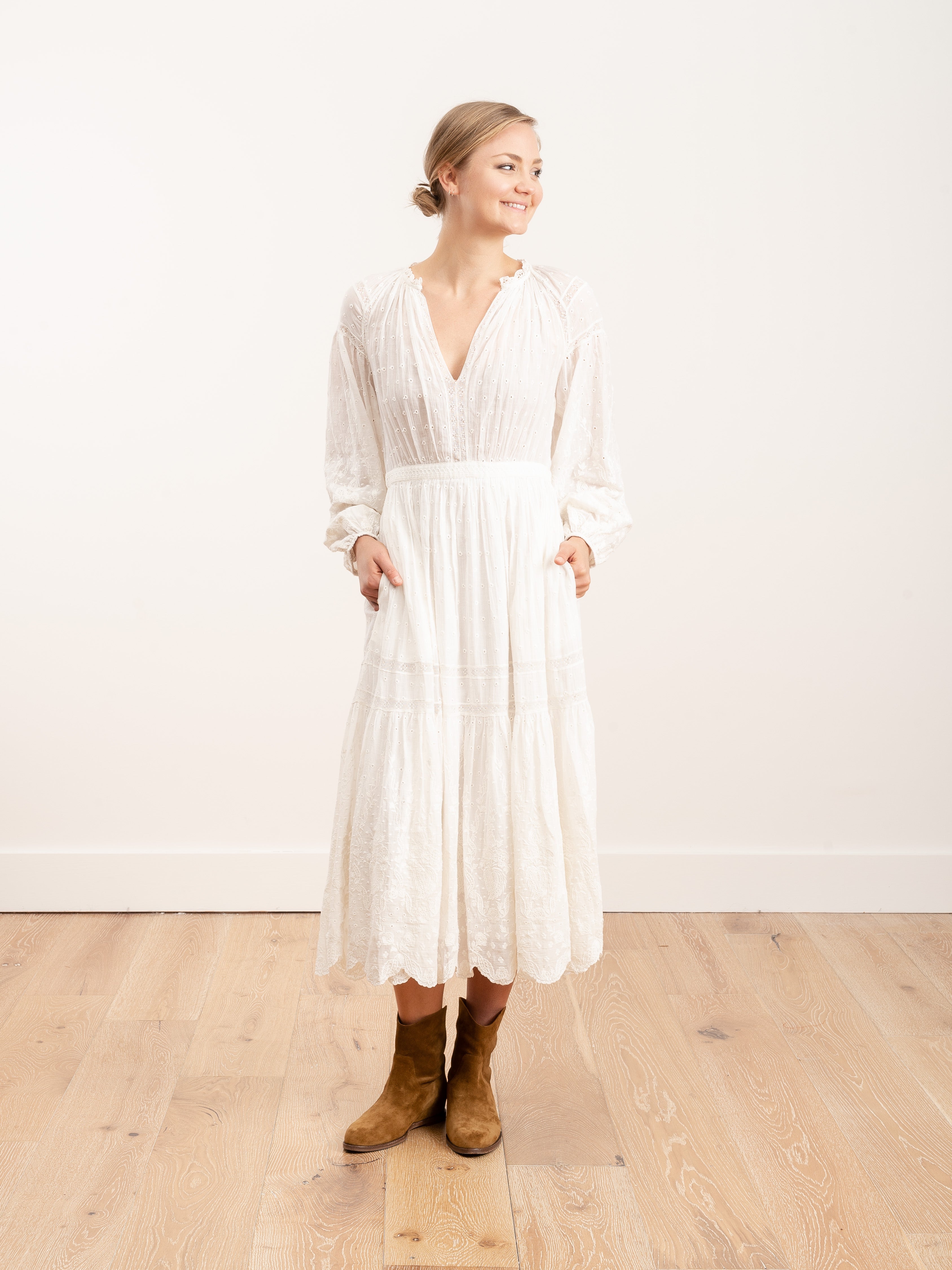 bettina dress - blanc bettina dress - blanc