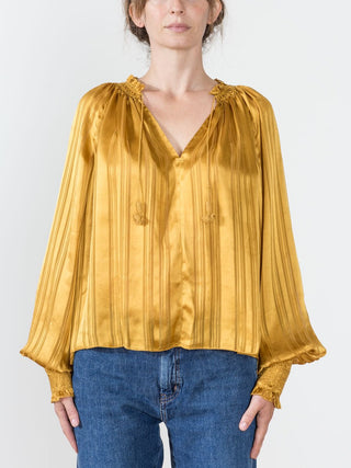 margaret blouse - gold
