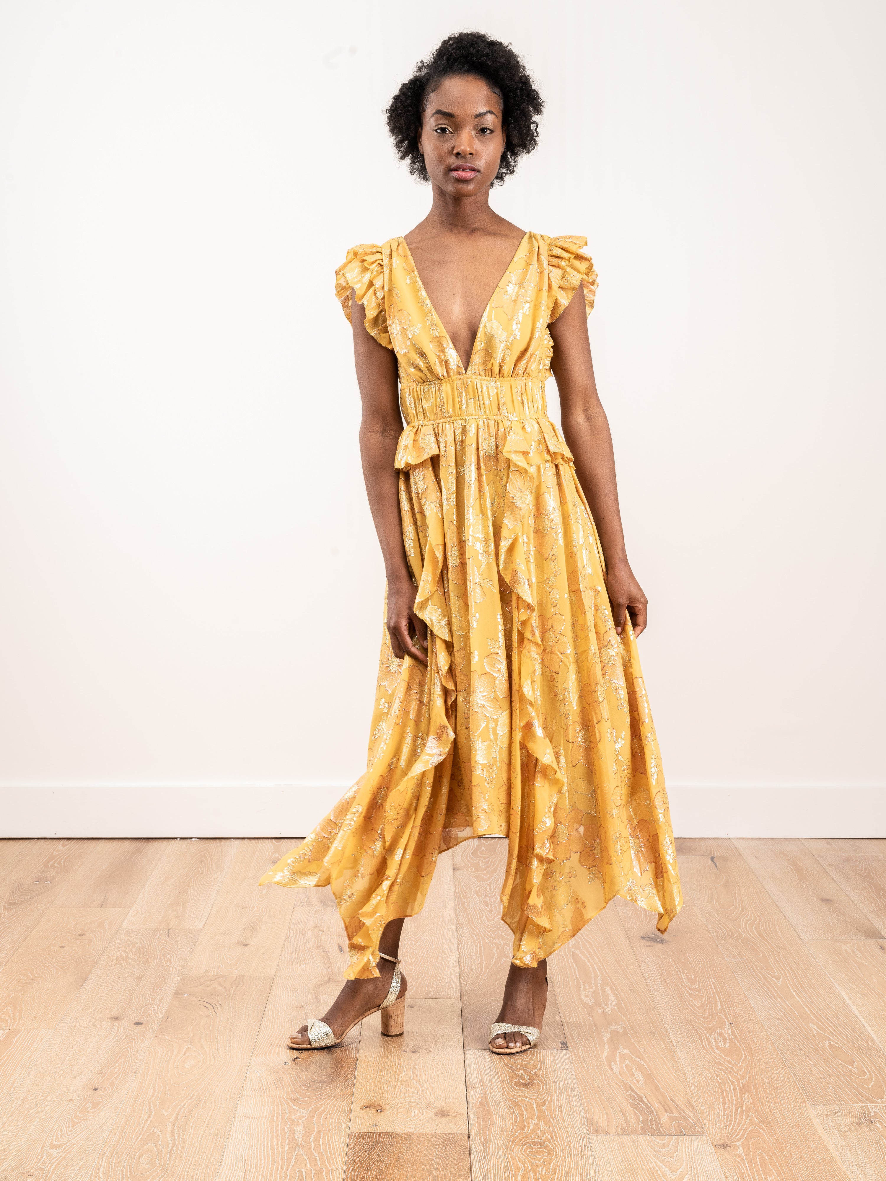 Ulla Johnson Nerissa Dress Citrine Ulla Johnson Nerissa Dress Citrine