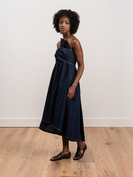 ドゥーズィエムクラス ULLA JOHNSON INDIAN PT DRESS ULLAJOHNSON_EtnaDress_Noir_PF2