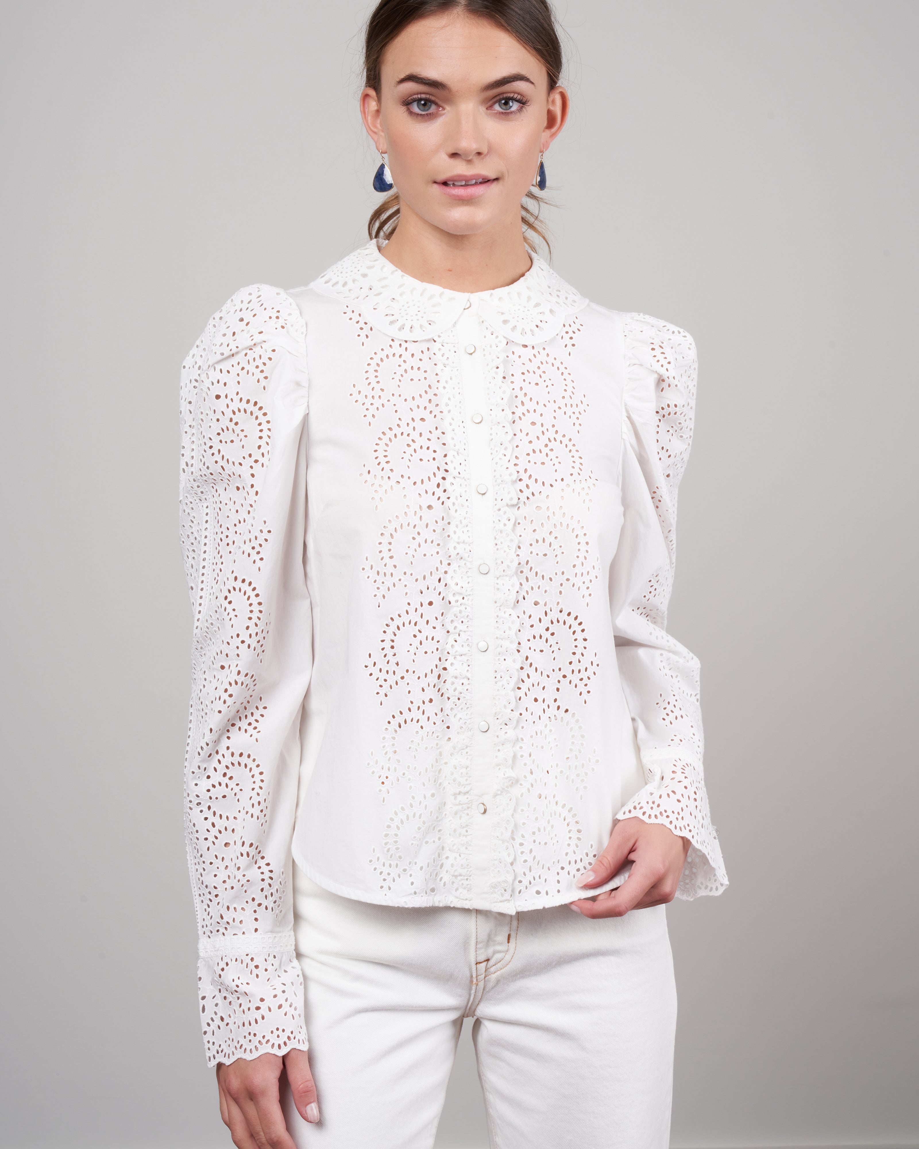 【完売品】Gajess ガジェス Marguerite Blouse Margaret Top by Lisa Says Gah | Rent the Runway