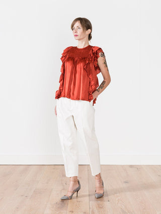 winnie top - crimson