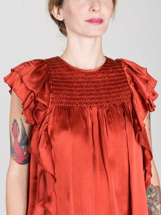 winnie top - crimson