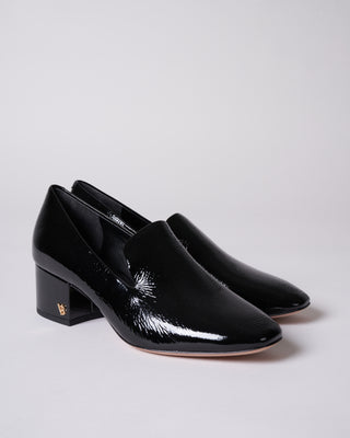 baylie heeled loafer - black