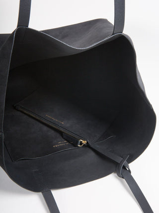 strauss leather tote