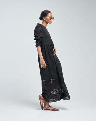 winifred black eyelet dress