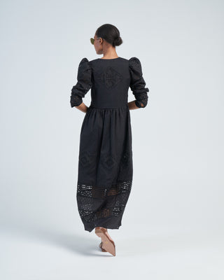 winifred black eyelet dress