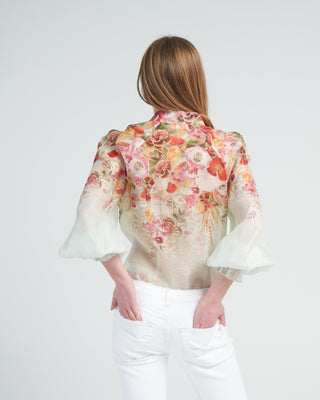 wonderland blouse - elka poppy print