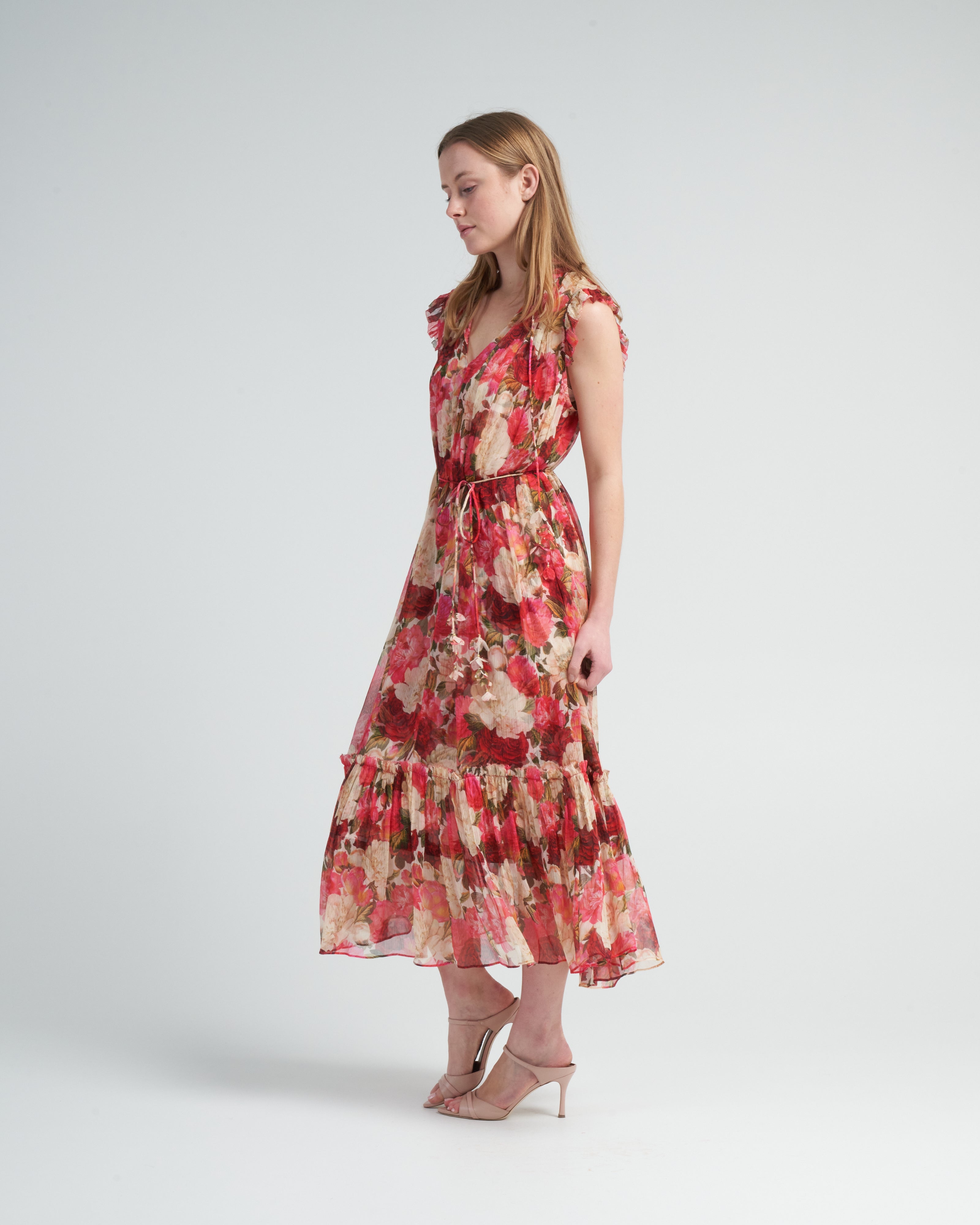 Zimmermann golden flutter dress hotsell