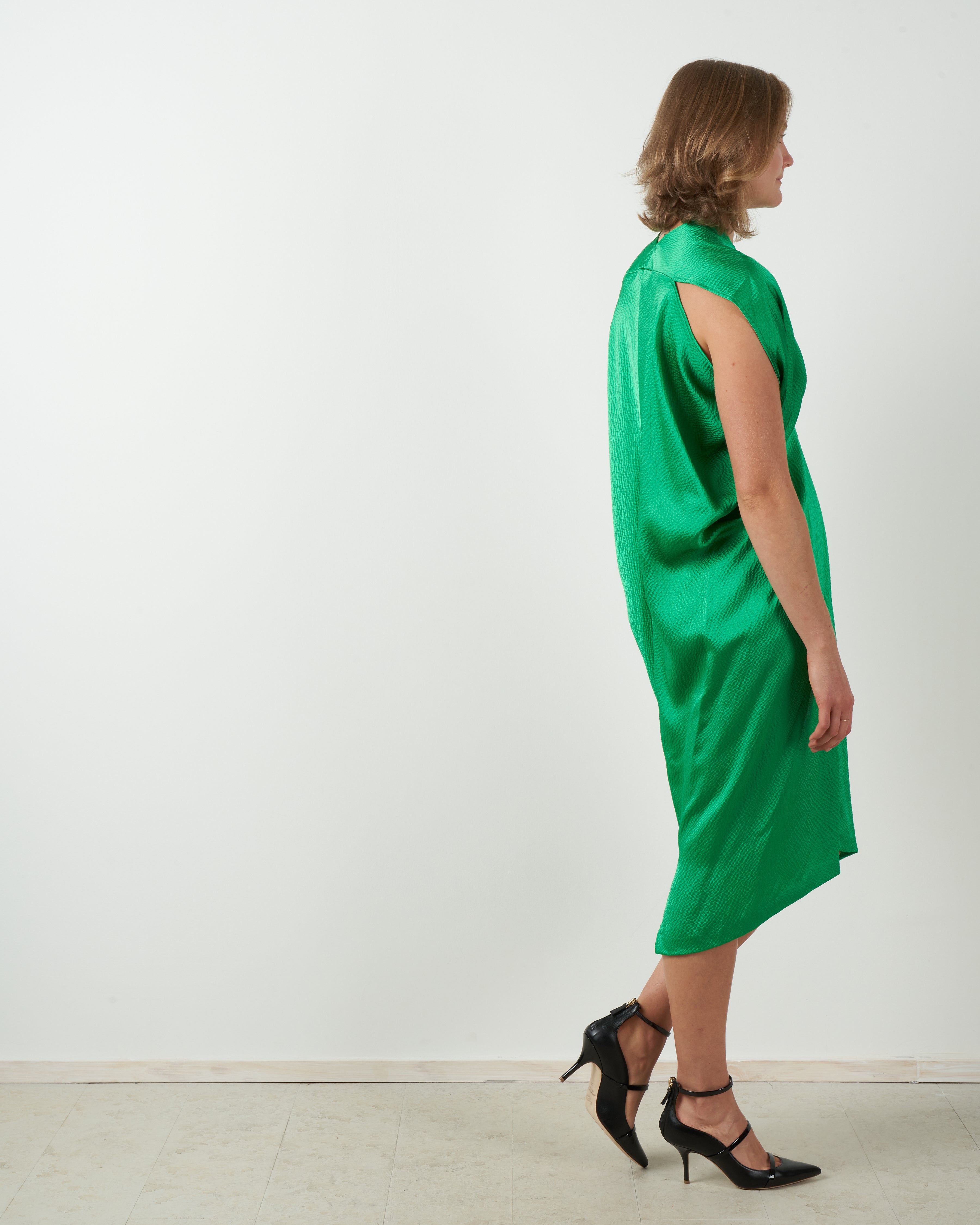 Zero + Maria Cornejo Issa Dress Emerald Zero + Maria Cornejo Issa Dress Emerald