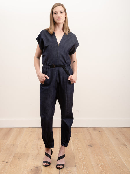 Zero Maria Cornejo Strap Akeo Jumpsuit Indigo