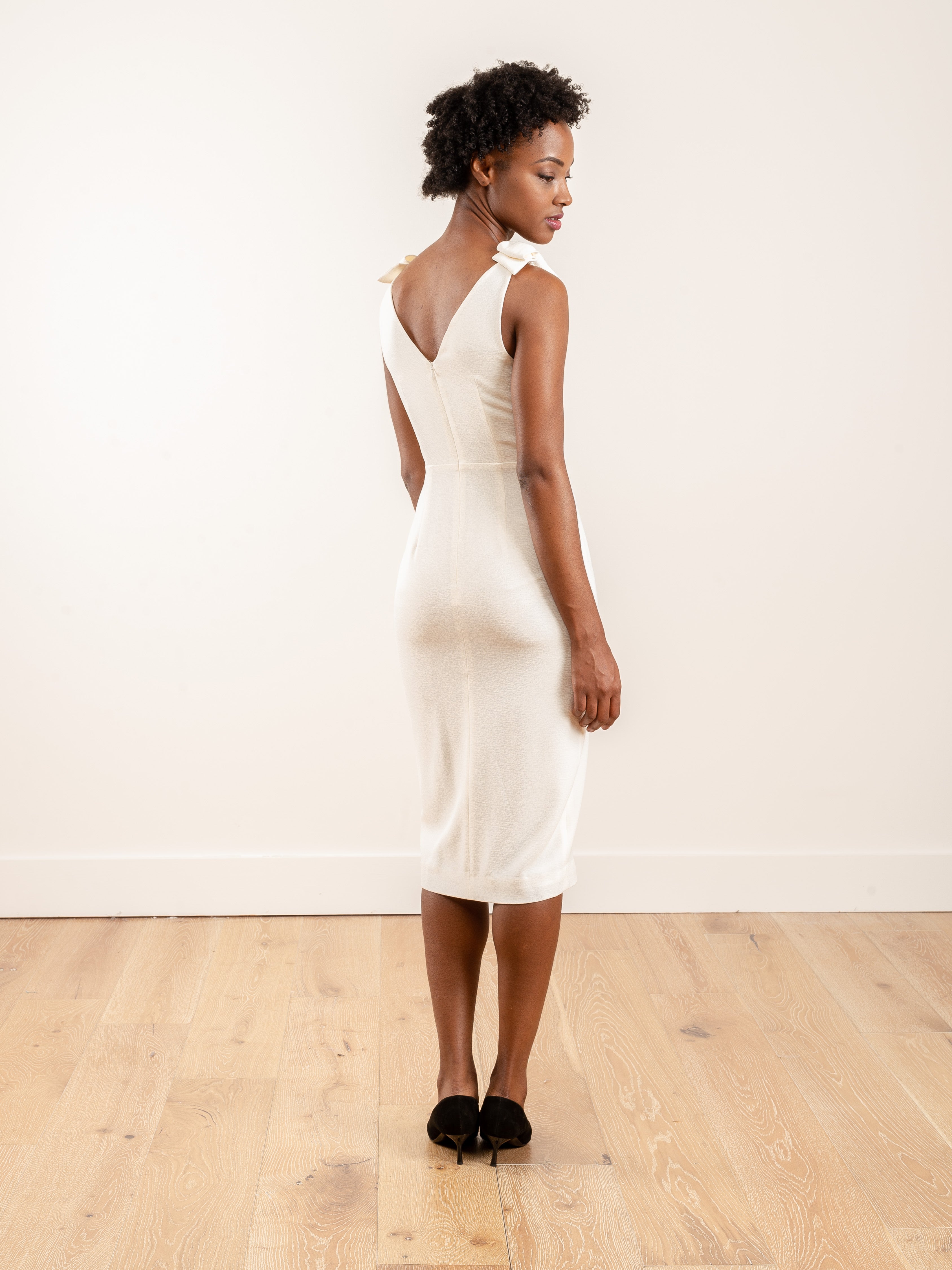 Zimmermann Espionage Bow Dress Pearl Zimmermann Espionage Bow Dress Pearl