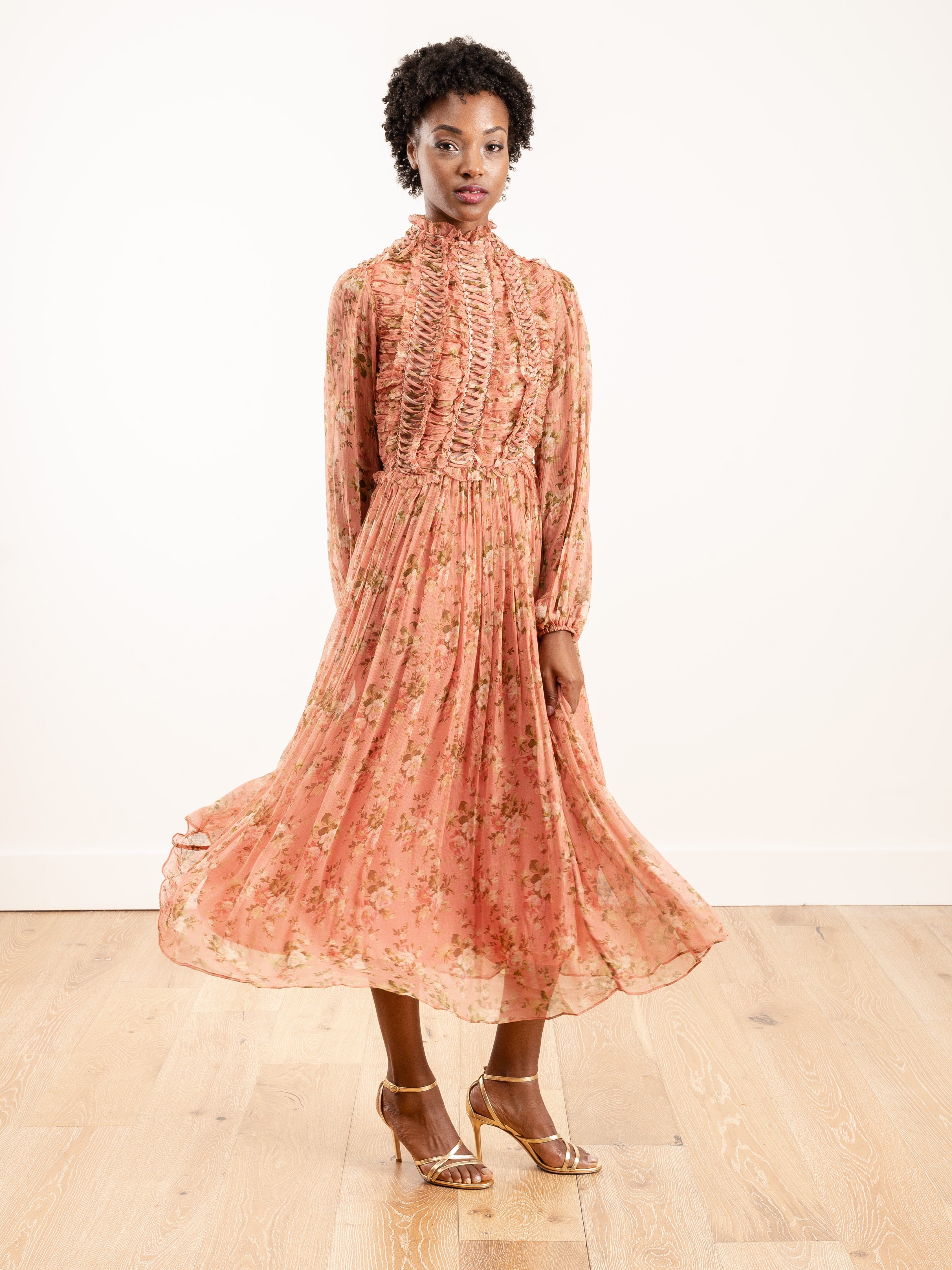 espionage laced ring dress - rosewood floral espionage laced ring dress - rosewood floral