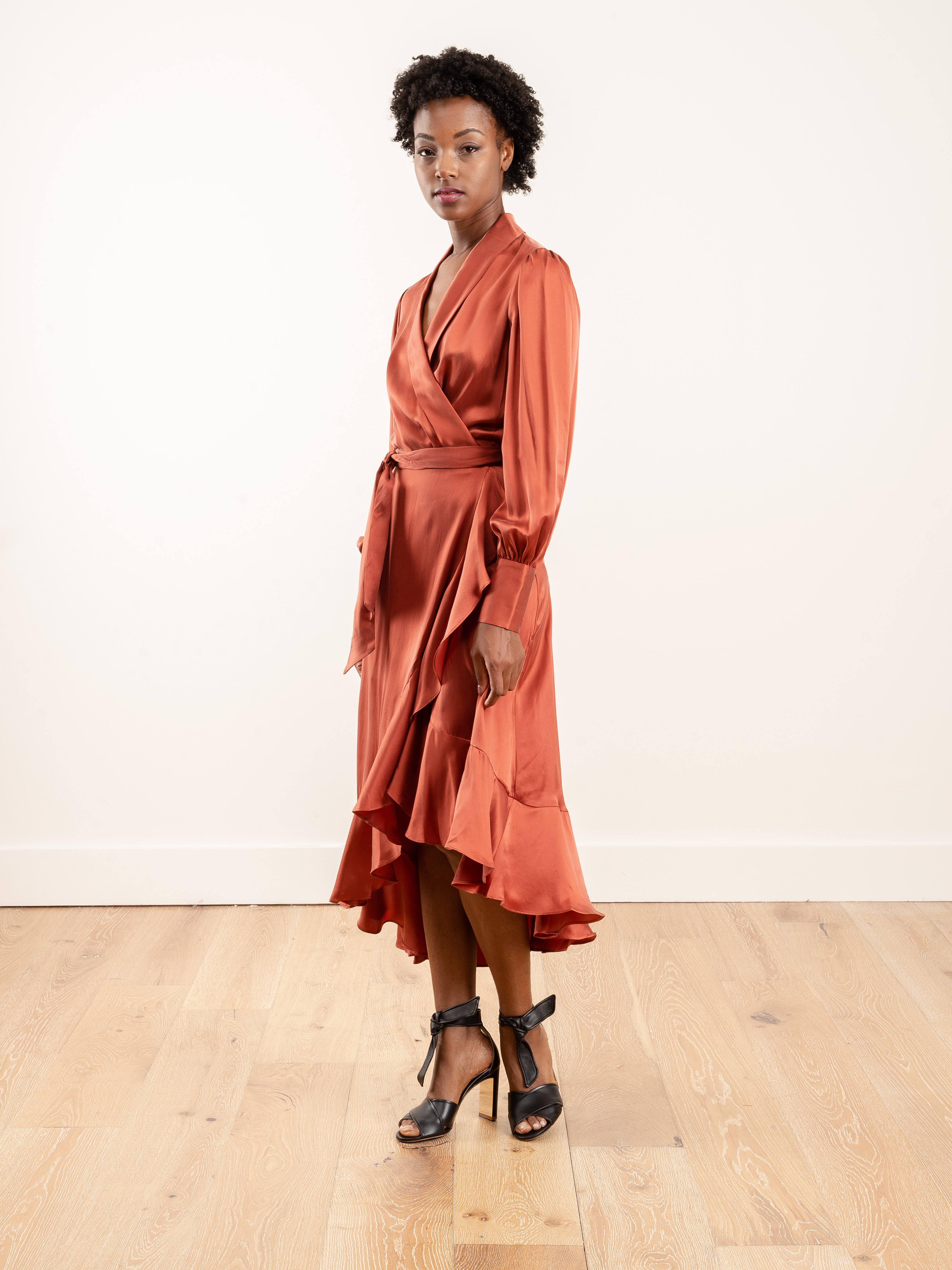 zimmermann silk wrap dress review silk wrap midi dress